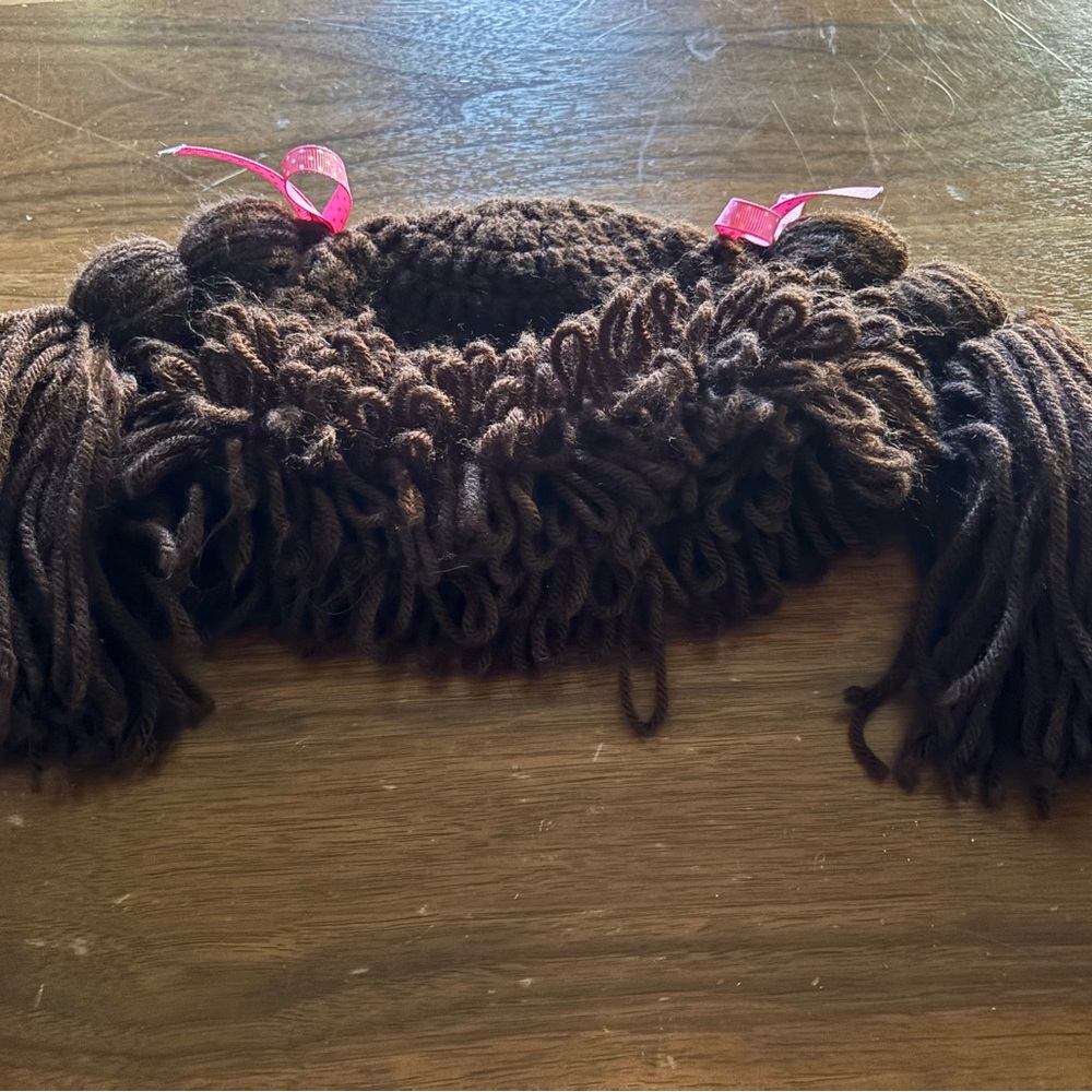 Cabbage patch doll costume hat 6-12m